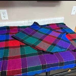 Vintage tablecloth and runner 106”x54”